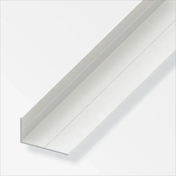 Meilleur Prix Cornière inégale PVC blanc 23.5x43.5mmx1m ALFER