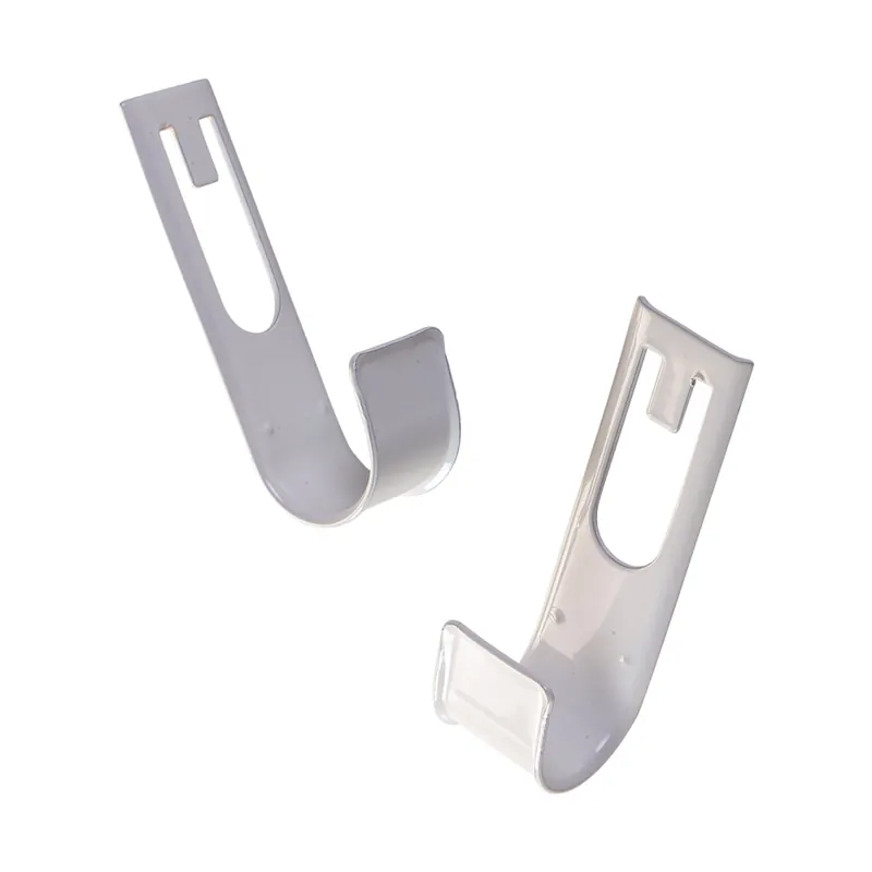 Nouvelle Collection Support barre de penderie blanc par 2 SYSTEME PLUM