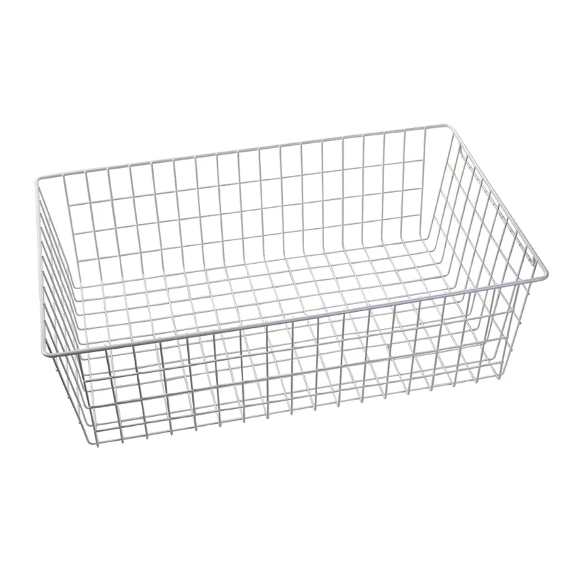Prix Réduit Panier fil blanc 58 x 35 x 19 cm SYSTEME PLUM