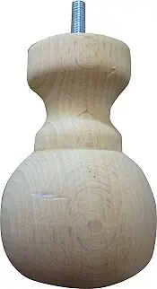 Meilleure Vente Pied de lit bois collerette ht 100 V-WAX