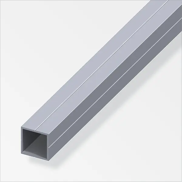 Solde Tube carré pour M8 11.5 aluminium brut 1m ALFER