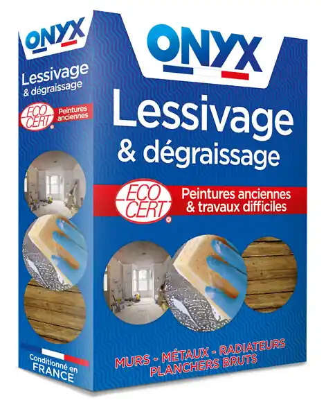 Lessive concentrée dégraissante - 1,25Kg ONYX Paiement Sécurisé