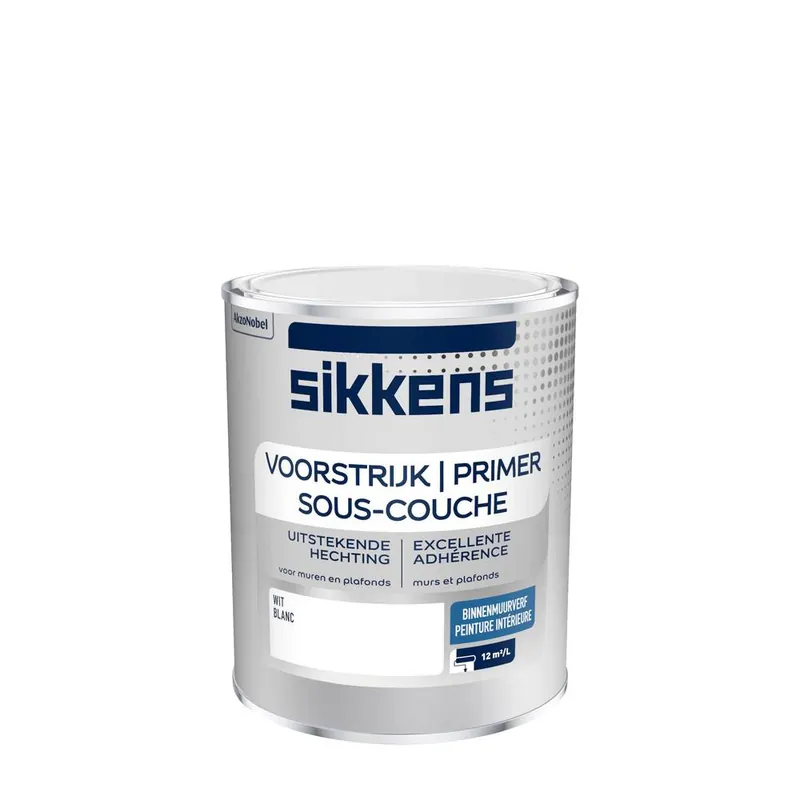 Sous-couche pour peinture intérieure acrylique 1 l SIKKENS Top Vente