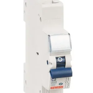 Disjoncteur Fixmatic 1P+N C2 4,5KA 1 module Auto/auto 20A Gewiss Offre Du Jour