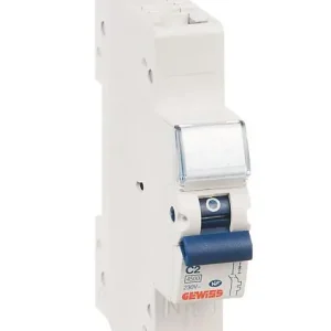 Disjoncteur Fixmatic 1P+N C2 4,5KA 1 module Auto/auto 10A Gewiss Offre Du Jour