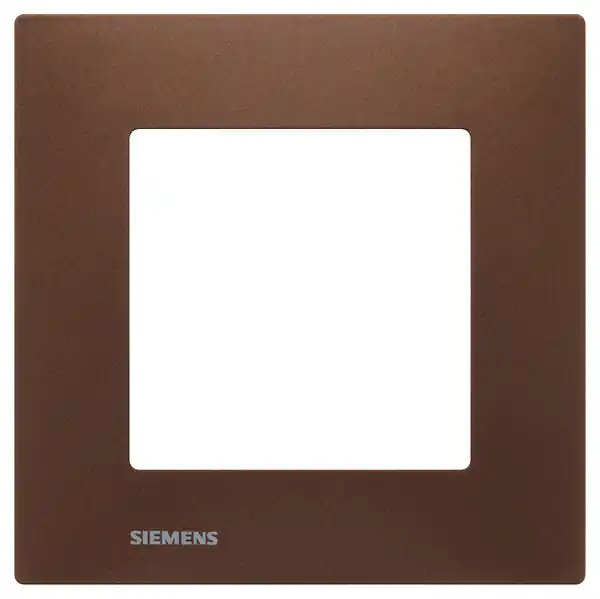 SIEMENS Plaque Simple Métal Marron Siemens DELTA VIVA Promotion