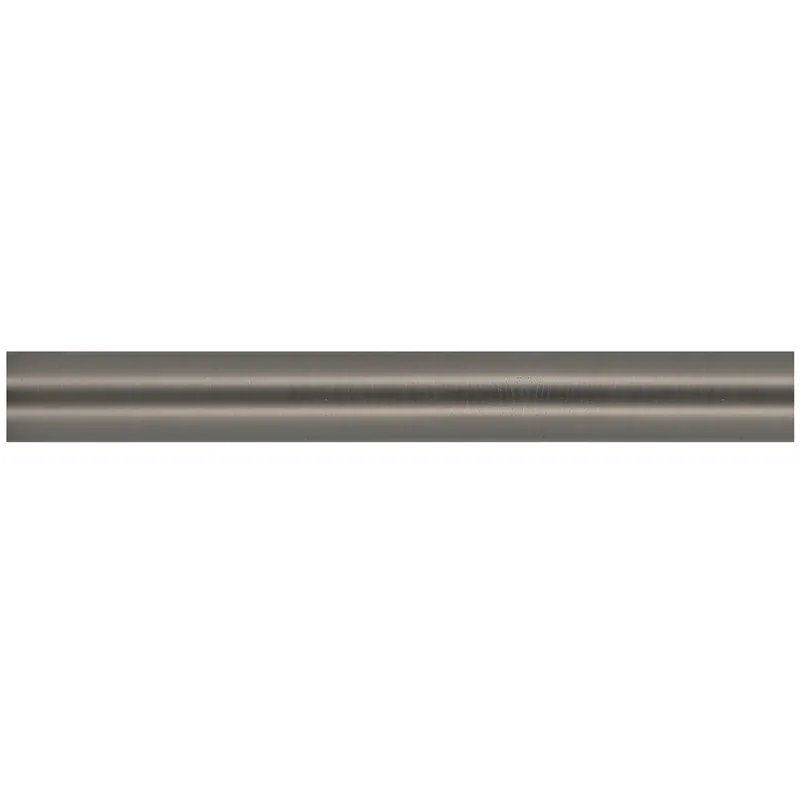 Tringle à rideaux en métal 2.50 m diam 28 mm Finition Gun foncé - MOBOIS Prix Choc