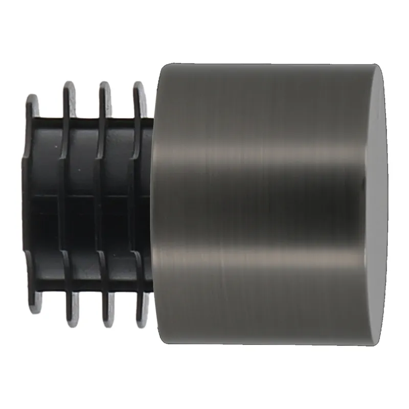 Embout déco bouchon en métal diam 28 mm Finition Gun foncé par 2 - MOBOIS Offre Exclusive