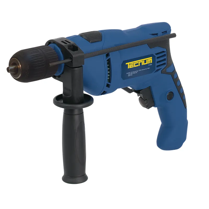 Dernier Modèle Perceuse à percussion filaire 750 W - TECNUM