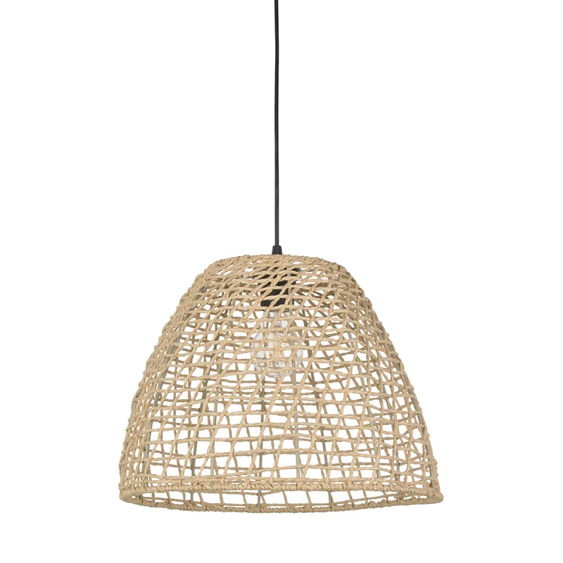 Suspension corde E27 60W Ø35 cm TULUM - COREP Commander Maintenant
