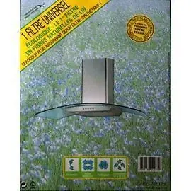 Vente Flash 1 filtre anti-graisse en fibres naturelles de Lin CABRI FILTRES