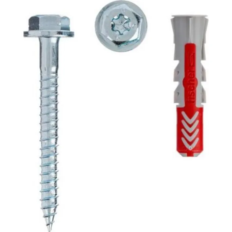 Populaire Chevilles tous matériaux DuoPower DIY 14 x 70 mm avec vis par 8 FISCHER