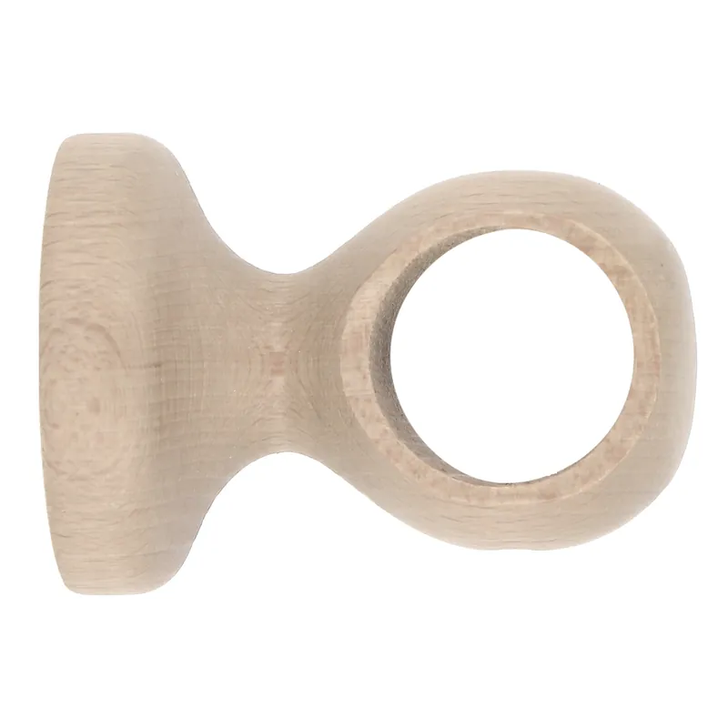 Prix Réduit Support à oeil en bois diam 28mm Finition Chêne Clair - MOBOIS