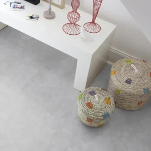 Dalle PVC adhésive effet ciré gris ép2mm 30,5x60,9cm 2.22m²/pqt pièce humide GERFLOR Meilleur Choix