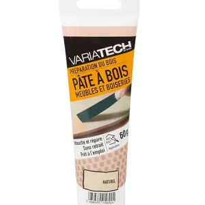 Pâte à bois Naturel 60g VARIATECH Nouvelle Collection