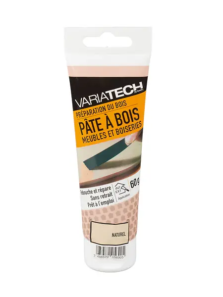 Pâte à bois Naturel 60g VARIATECH Nouvelle Collection