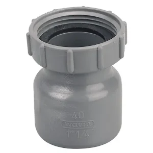 Douille femelle écrou prisonnier - PVC - D40mm - 40x49mm WAVIN Offre Spéciale