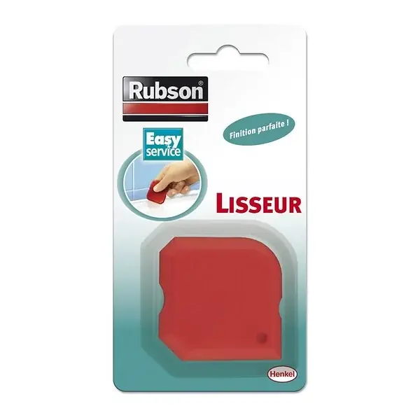 Vente Flash Lisseur à joint - Plastique Rouge - mastics silicone RUBSON