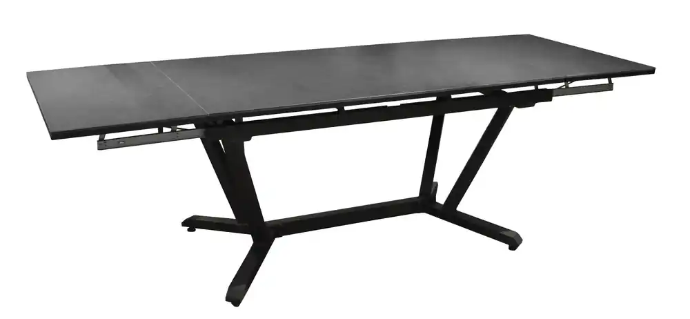Acheter En Ligne Table de jardin rectangulaire Vita en aluminium 180/280x100x74 cm PROLOISIRS