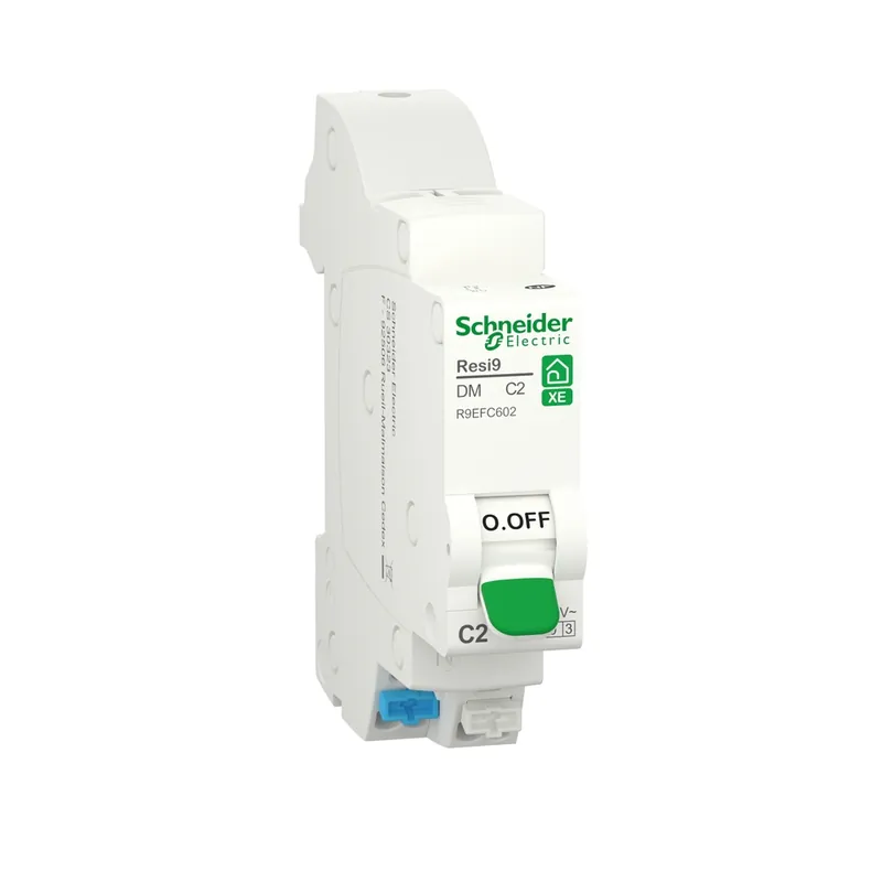 Promotion Disjoncteur divisionnaire 2A courbe C 3kA embrochable 1 pôle + neutre - Resi9 XE SCHNEIDER ELECTRIC