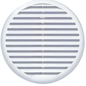 Affaire À Saisir Grille à clipser ronde PVC - Blanc - D.125-160mm AUTOGYRE
