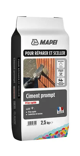 Vente Flash Ciment prompt Prise rapide sac 2.5kg MAPEI