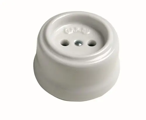 Achetez Aujourd'hui Prise électrique en saillie rétro porcelaine blanche - Garby FONTINI