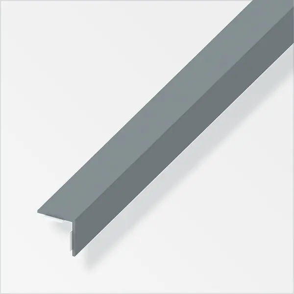 Cornière Adhésive 20x20x1mm PVC gris 2.5m ALFER Prix Promo