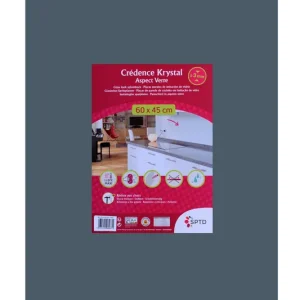 Bon Plan Credence krystal bleu gris 60x45cm
