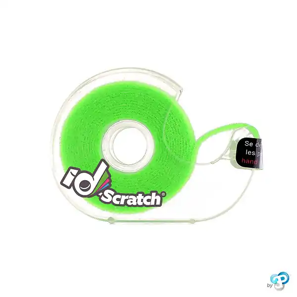 Bande scratch auto-agrippante - Polyamide - Vert fluo - 2 m ID-SCRATCH Top Vente