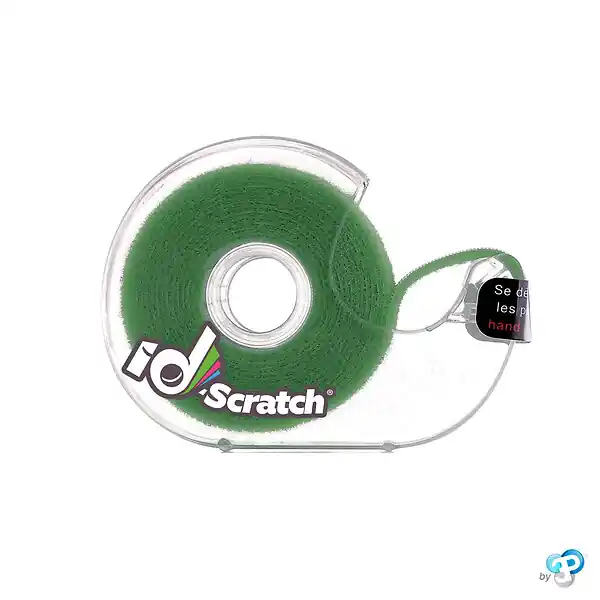 Bande scratch auto-agrippante - Vert - 2,5 m x 1 cm ID-SCRATCH Super Prix