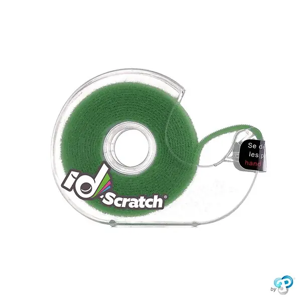 Populaire Bande scratch auto-agrippante - Vert - 2 m x 2 cm ID-SCRATCH