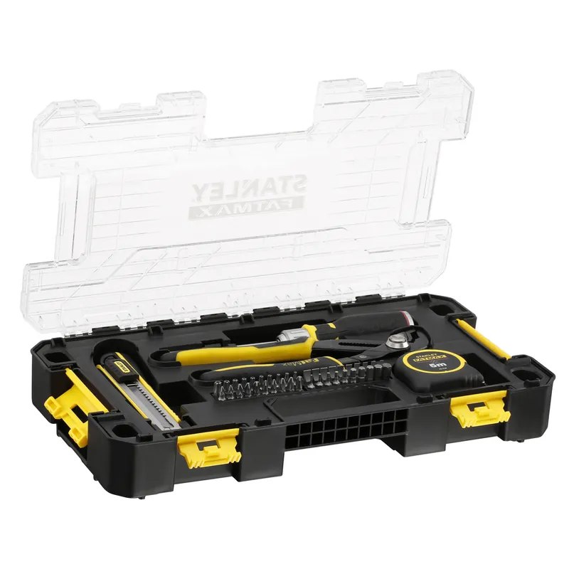 Coffret mixte d‘outils Stakbox L 44 pièces Fatmax STANLEY Offre Limitée