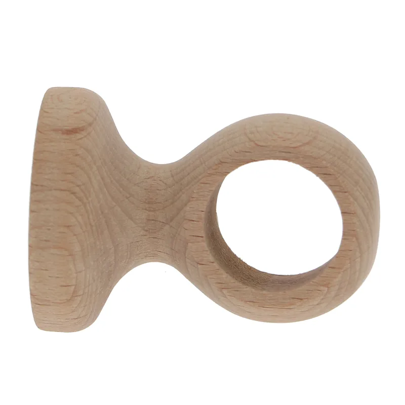 Support à oeil en bois diam 28 mm Finition Bois naturel - MOBOIS Achat Immédiat