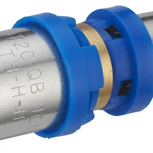 Jonction à sertir inégale diamètre 20 diamètre 26 pour tube multicouche QUICK PLOMBERIE Prix Choc