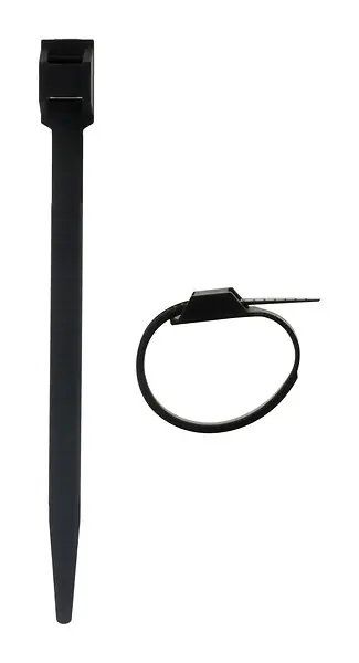 Réduction Collier de câblage plastique Noir 6x114mm - Lot de 100 ZENITECH