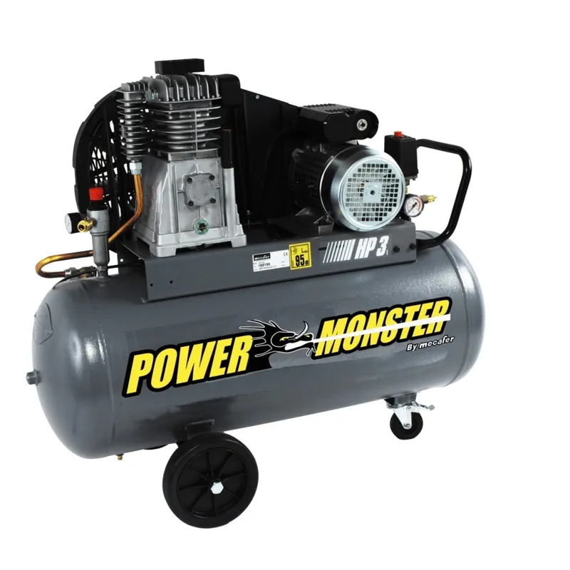 Compresseur 100 l 3 HP POWER MONSTER MECAFER Prix Bas