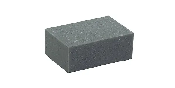 Meilleur Choix Éponge grise cimentier - Mousse polyester haute densité - 180x120x60mm NESPOLI
