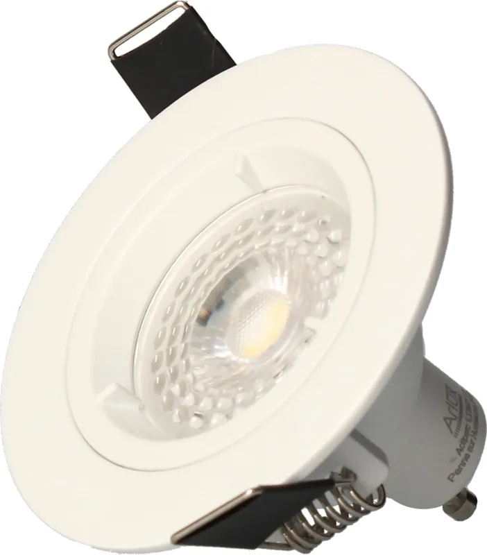 Spot LED encastrable GU10 lumière blanc chaud Blanc - Saphyr ARLUX Petit Prix