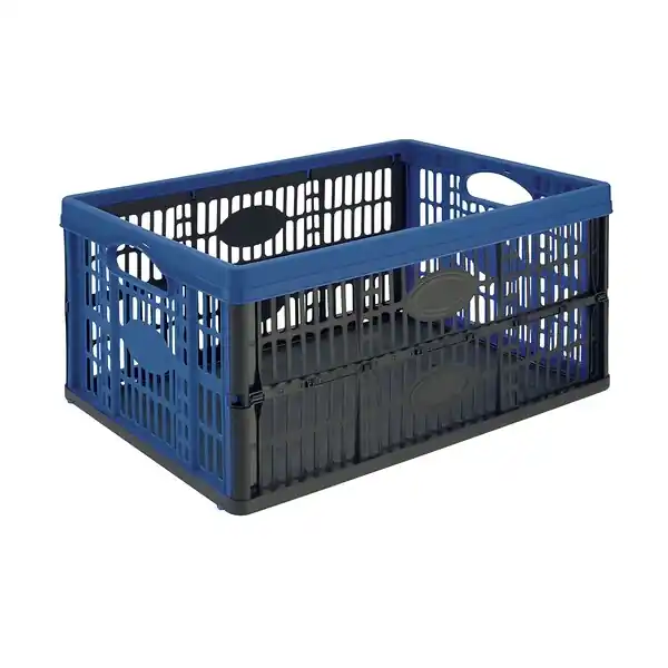 Quantité Limitée bac pliant noir-bleu 32l TONTARELLI