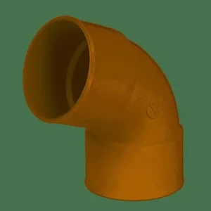 Quantité Limitée Coude PVC sable 67°30 pour gouttière Diam.80mm - À coller NICOLL
