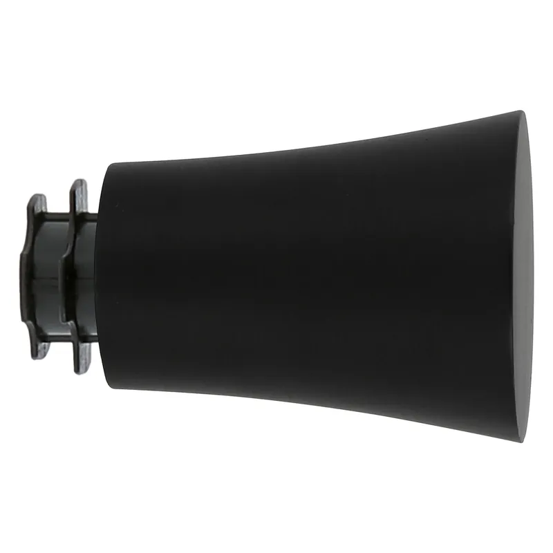 Acheter En Ligne Embout déco pommeau en métal diam 28 mm Finition Noir mat - MOBOIS