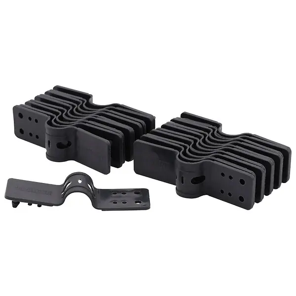 Commande En Gros Lot de 20 attaches brise-vue gris anthracite NATURE