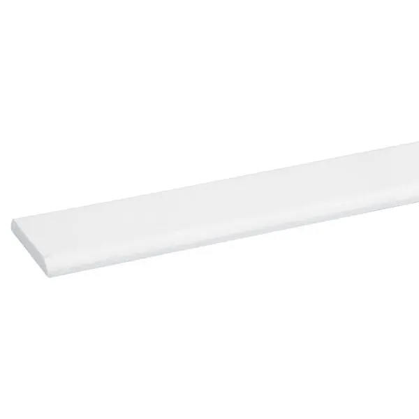 Champlat pin prépeint blanc - L.2700xl.30xEp.4mm AJ TIMBER Super Prix