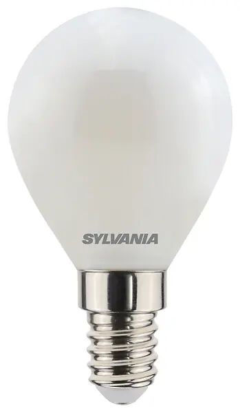 Ampoule LED ToLEDo retro sphérique satinée E14 470lm SYLVANIA Remise