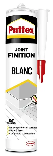 Prix Cassé Mastic joint finition parquet - Blanc - 280ml PATTEX