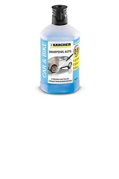 Shampooing auto 3en1 - 1L - Extérieur KARCHER Certifié