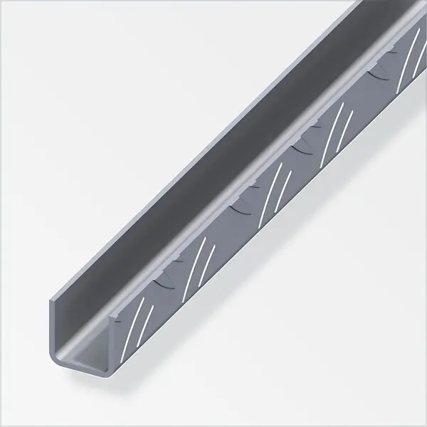 Grain de riz U carré 23.5mm aluminium 1m ALFER Pas Cher