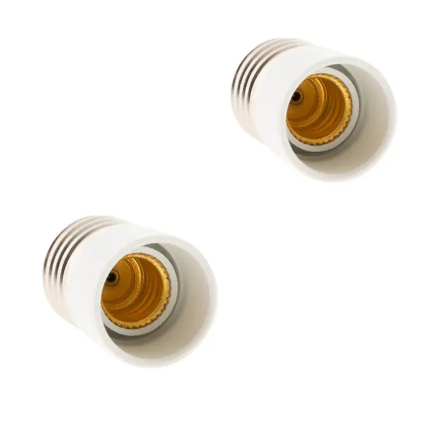 Promotion Lot de 2 adaptateurs douille E27/E14 - Zenitech