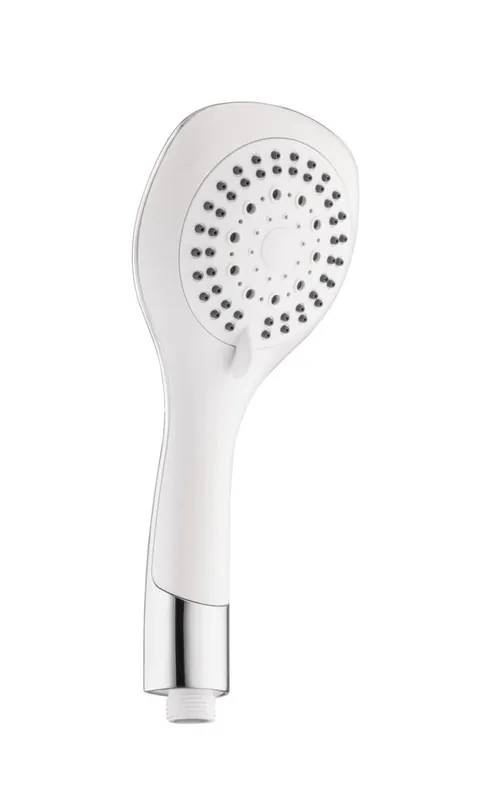 Douchette 3 jets 110 mm chromée et blanche Color ESSEBAGNO Bon Plan